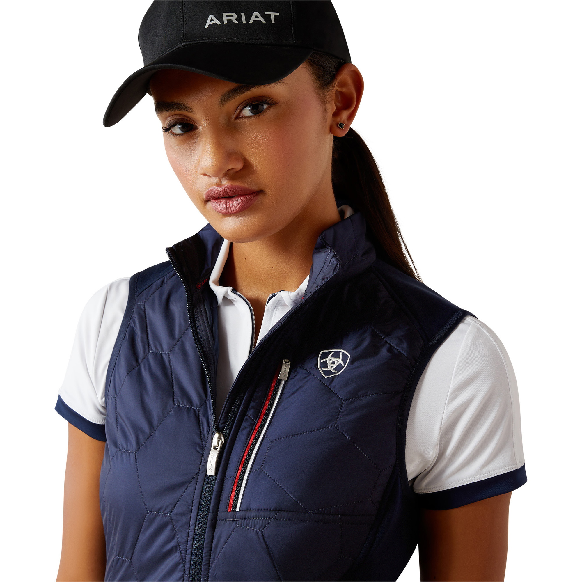 2025 Ariat Womens Fusion Insulated Vest 10054963 - Navy